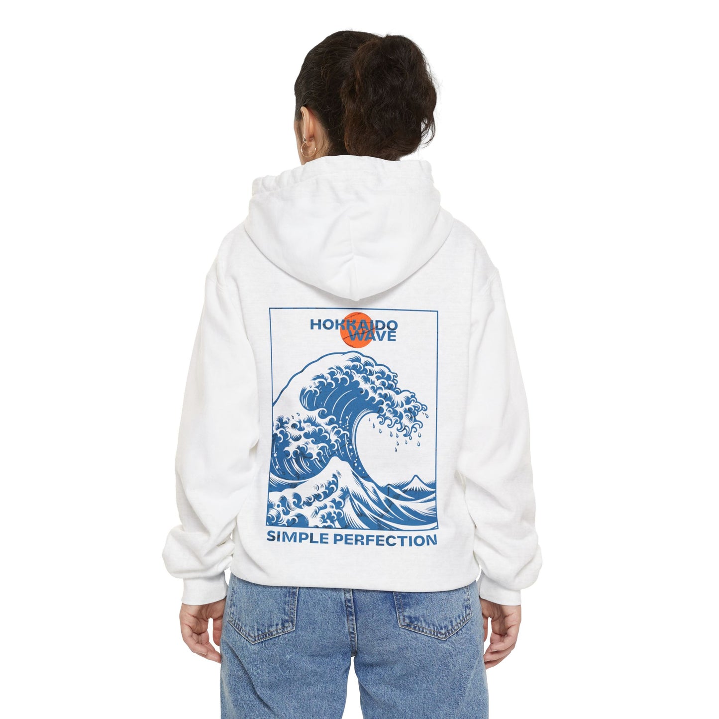 Simple Perfection Ocean Wave Design, Cozy Unisex Pullover for Everyday Wear, Perfect Gift for Beach Lovers, Casual Outfit, Trendy Fashion