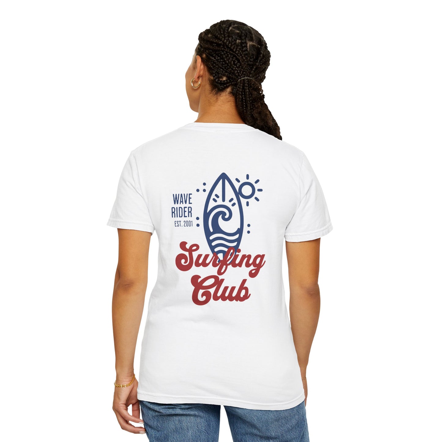Wave Rider Surfing Club T-Shirt, Casual Unisex Tee, Beachwear, Surfing Gift, Summer Style, Outdoor Fun - Ocean Lover Apparel, Beach Life