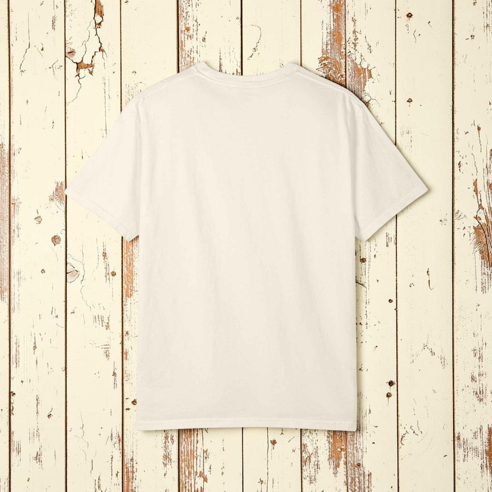 Summer Beach Birds Vibes, Garment-Dyed Unisex T-Shirt