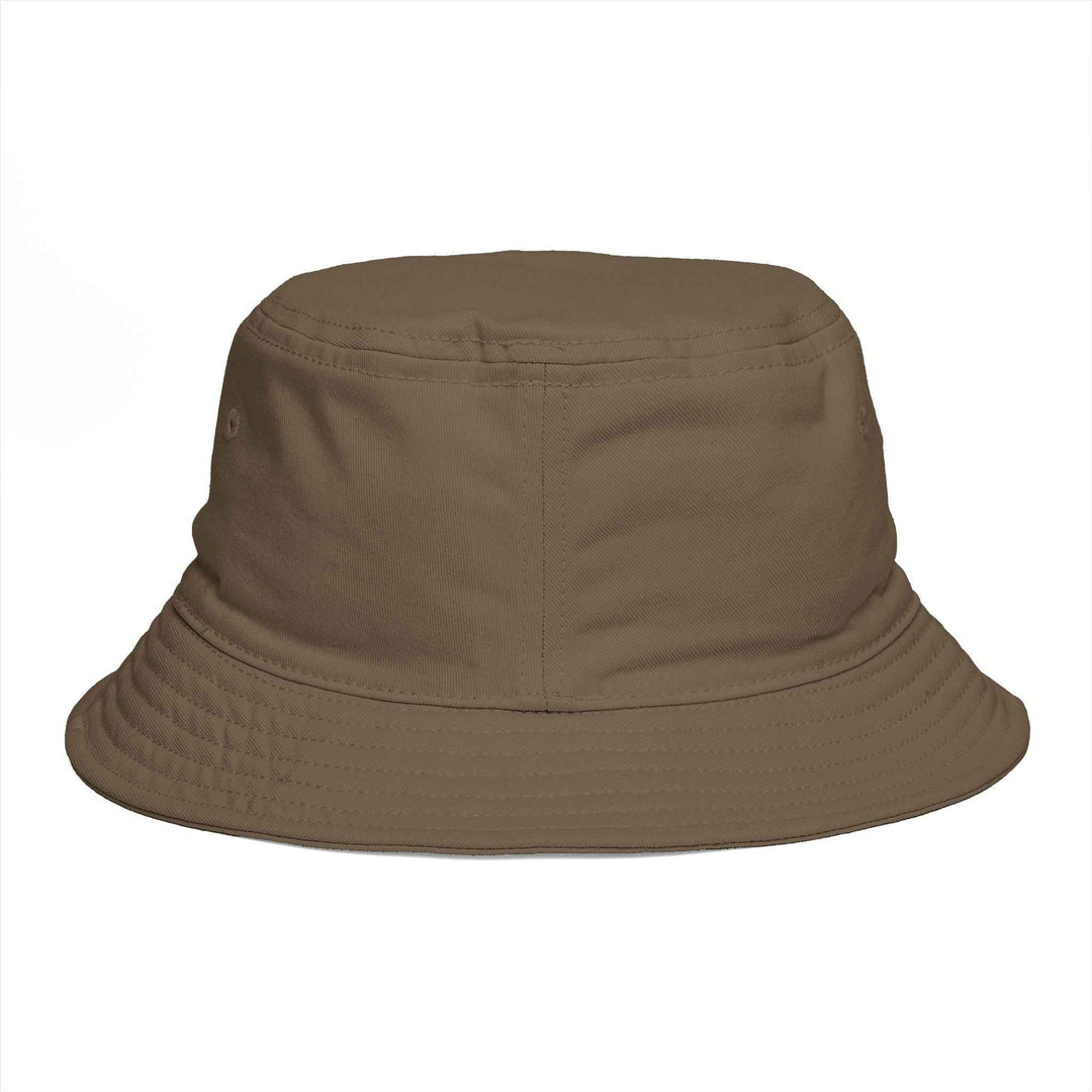 Nomad Bucket Hat — Travel Tropical Palm Embroidered Sun Hat
