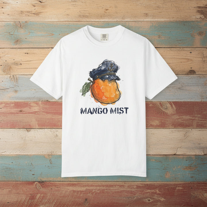 Mango Mist Custom Art Tee — Watercolor Mango Graphic T-Shirt