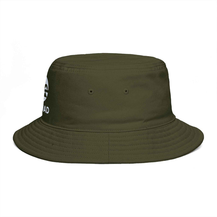 Nomad Bucket Hat — Travel Tropical Palm Embroidered Sun Hat