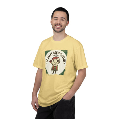 The Salty Dog’s Hideaway T-Shirt — Vintage Pirate Logo Summer Style Tee