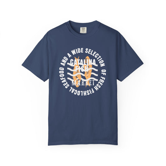 Catalina Fish Market Select T-Shirt, 100% Ring-Spun Garment-Dyed Cotton
