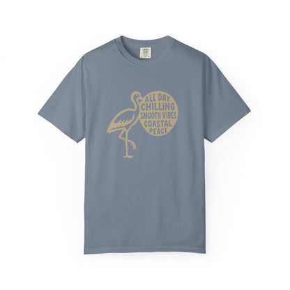 Coastal Vibes T-Shirt, Relaxed Fit Tee, Beachwear, Summer Apparel, Gift for Ocean Lovers, Unisex Graphic Shirt