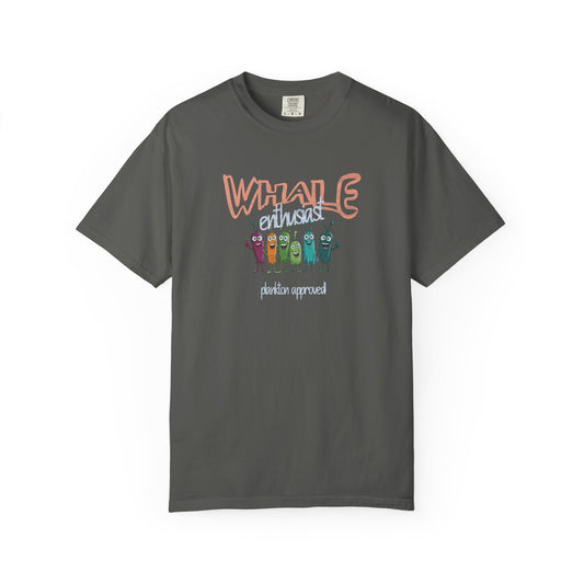 Whale Enthusiast T-Shirt, 100% Ring-Spun, Garment-Dyed Cotton