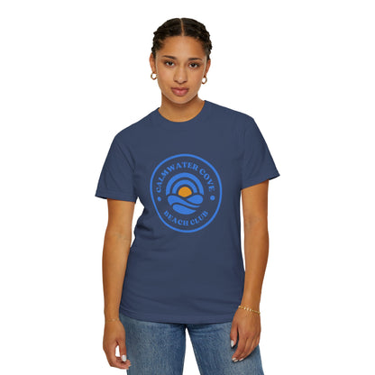 Unisex Beach Club T-Shirt, Summer Apparel, Coastal Style Tee, Gift for Beach Lovers, Vacation Essential Top