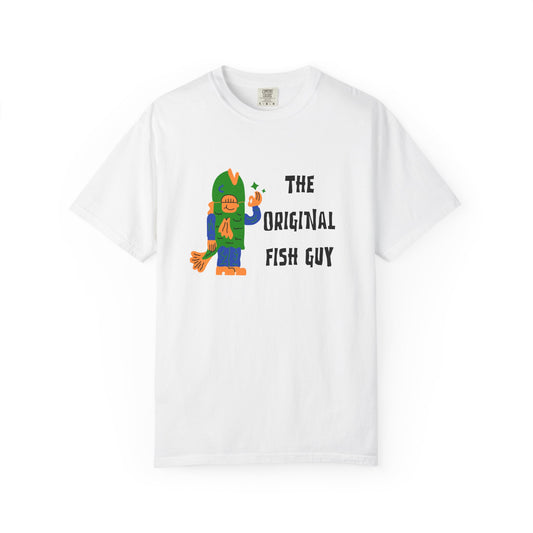 The Original Fish Guy T-Shirt, 100% Ring-Spun Garment-Dyed Cotton