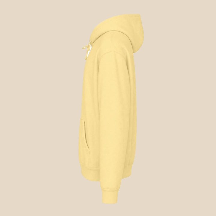 Miami Beach Palm Tree hoodie flat lay, view 5 — coastal sunset graphic pullover by Five Tides Apparel