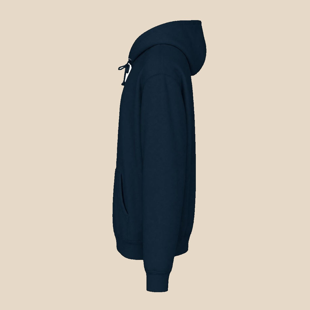 Salt Rooted Oyster hoodie — alternate view 6 of this coastal graphic pullover by Five Tides Apparel