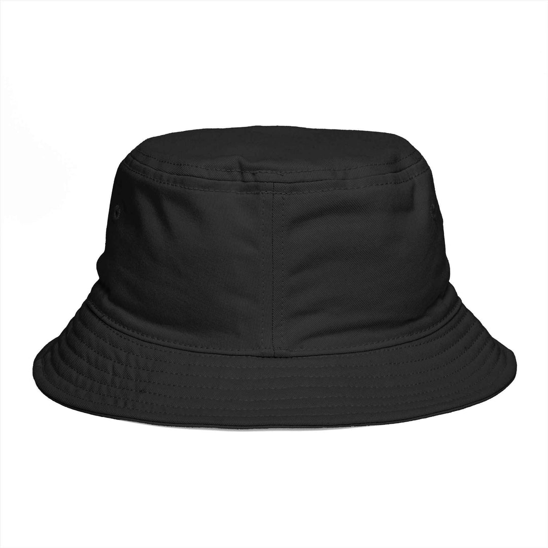 Nomad Bucket Hat — Travel Tropical Palm Embroidered Sun Hat