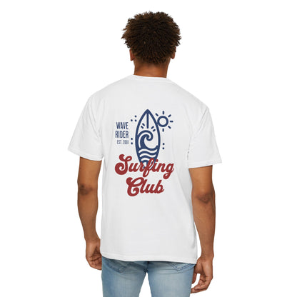 Wave Rider Surfing Club T-Shirt, Casual Unisex Tee, Beachwear, Surfing Gift, Summer Style, Outdoor Fun - Ocean Lover Apparel, Beach Life