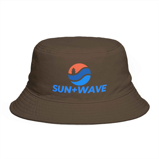 Bucket Hat - SUN+WAVE Five Tides Embroidered Beach Bucket Hat