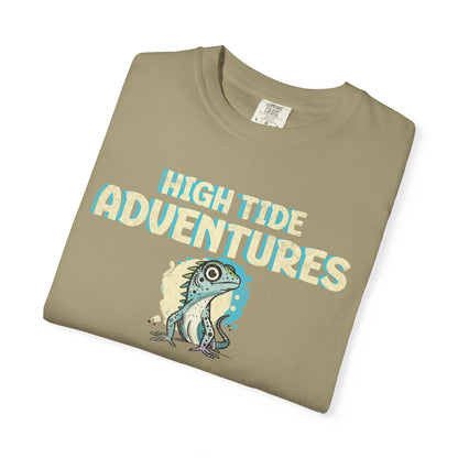 High Tide Adventures T-Shirt, 100% Ring-Spun, Garment-Dyed Cotton