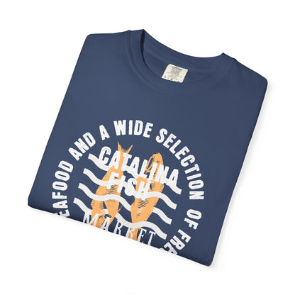 Catalina Fish Market Select T-Shirt, 100% Ring-Spun Garment-Dyed Cotton