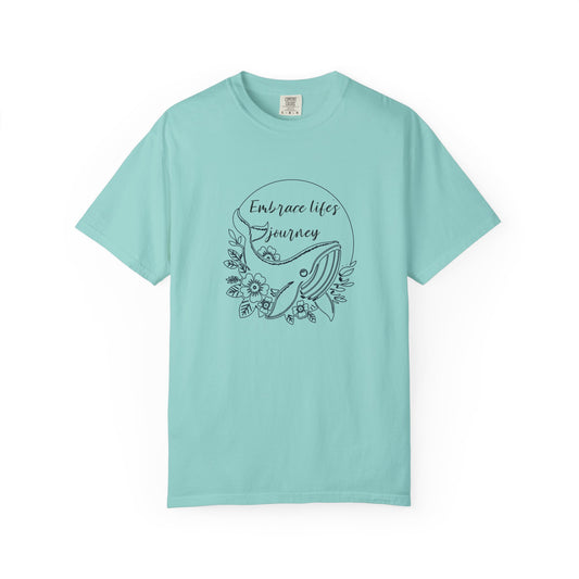 Embrace Life's Journey Garment-Dyed T-Shirt, 100% Ring-Spun Cotton