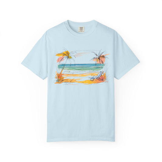 Summer Vacancy On The Cape, 100% Ring-Spun Garment-Dyed Cotton