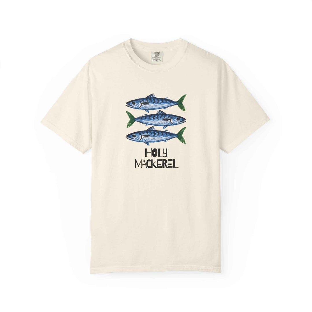 Holy Mackerel T-Shirt 100% Ring-Spun Garment-Dyed Cotton