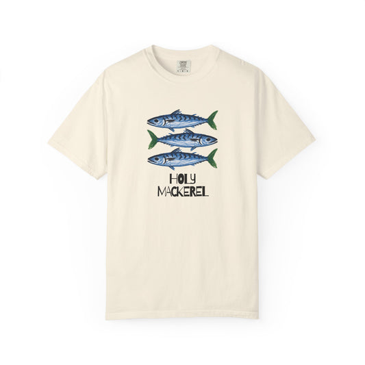 Holy Mackerel T-Shirt 100% Ring-Spun Garment-Dyed Cotton