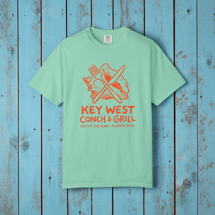 Crabby Concierge Resort Tee | Garment-Dyed Key West Graphic