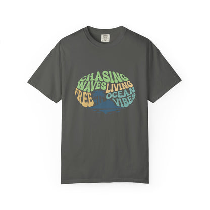 Ocean Vibes Unisex T-Shirt - Chasing Waves Graphic Tee, Casual Wear, Beach Lovers, Summer Style, Gift for Friends, Beach T-shirt, Ocean