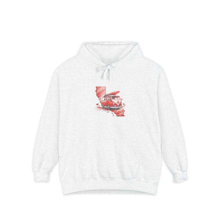 California Surfing Camp, Garment-Dyed Unisex Hoodie