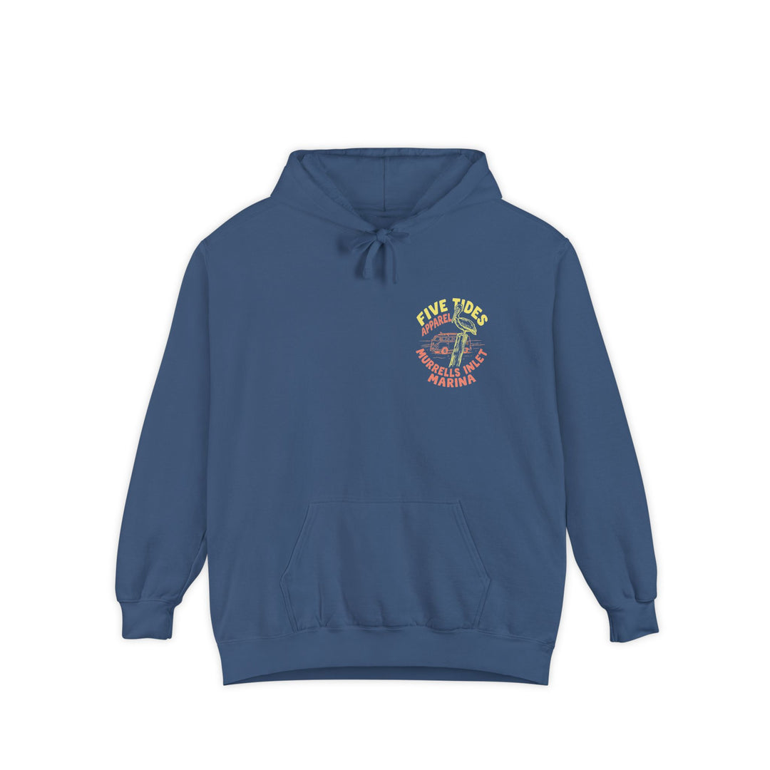 Murrells Inlet Marina Hoodie — Garment-Dyed Pullover