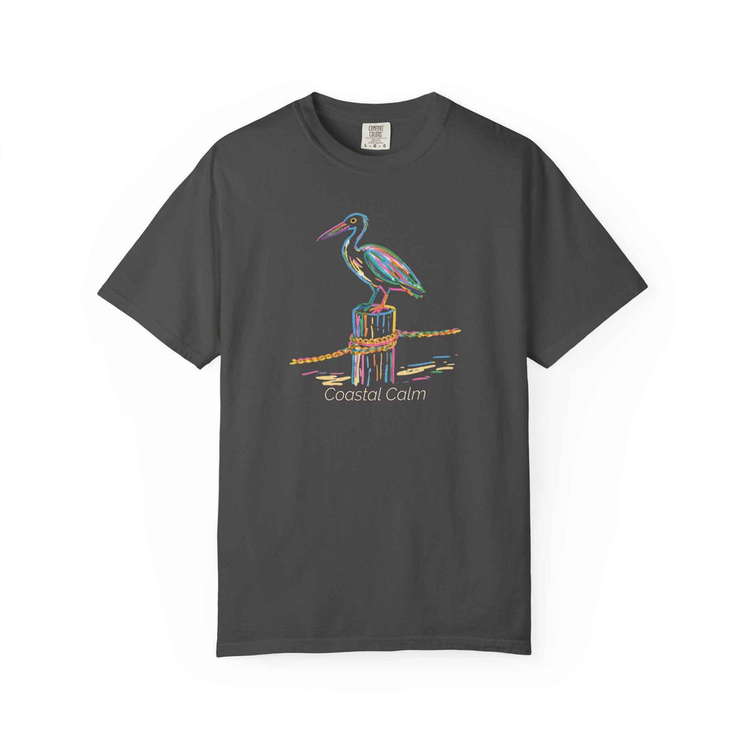 Pelican Pier Graphic T‑Shirt — 'Coastal Calm' Beach Fashion Graphic Tee