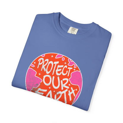Protect Our Earth - Aftermath - T-Shirt, 100% Ring-Spun Garment-Dyed Cotton