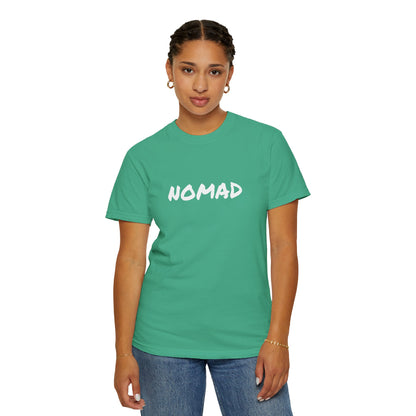 Nomad Unisex Garment-Dyed T-Shirt | Travel Lovers Tee, Adventure Apparel, Gift for Nomads, Casual Everyday Wear, Summer Style