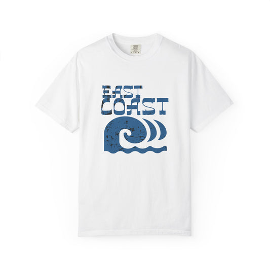 East Coast Wave T-Shirt, Beach Apparel, Unisex Summer Shirt, Casual Gift, Coastal Vibe Tee, Vacation Wear