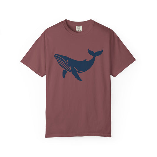 Whale Graphic Unisex T-Shirt, Eco-Friendly Casual Wear, Summer Beach Vibe, Perfect Gift for Ocean Lovers, Nature Enthusiast Apparel