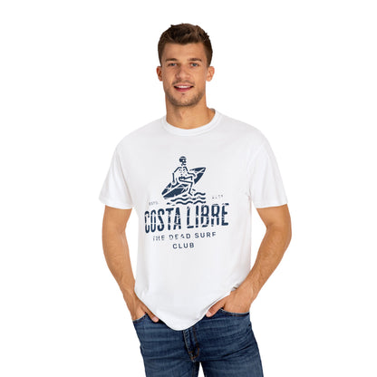 Costa Libre Surf T-Shirt, Unisex Beachwear, Casual Summer Tee, Coastal Apparel, Gift for Surf Lovers, Vacation Shirt