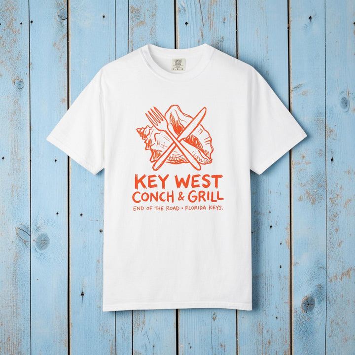 Crabby Concierge Resort Tee | Garment-Dyed Key West Graphic