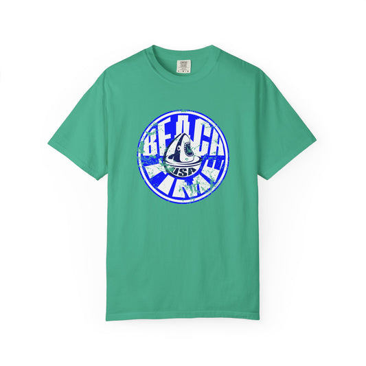 Beach Time USA Vibes Garment-Dyed T-shirt, 100% Ring-Spun Cotton