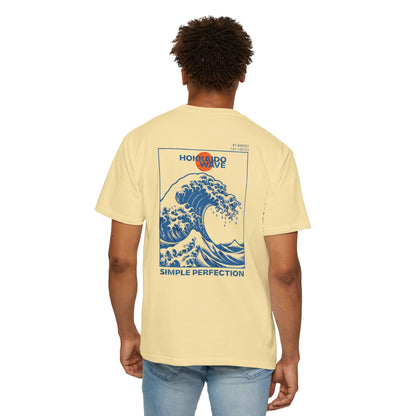 Hokkaido Wave Graphic Tee - Casual Unisex Shirt, Eco-Friendly Apparel, Summer Outfit, Beach Wear, Gift for Ocean Lovers