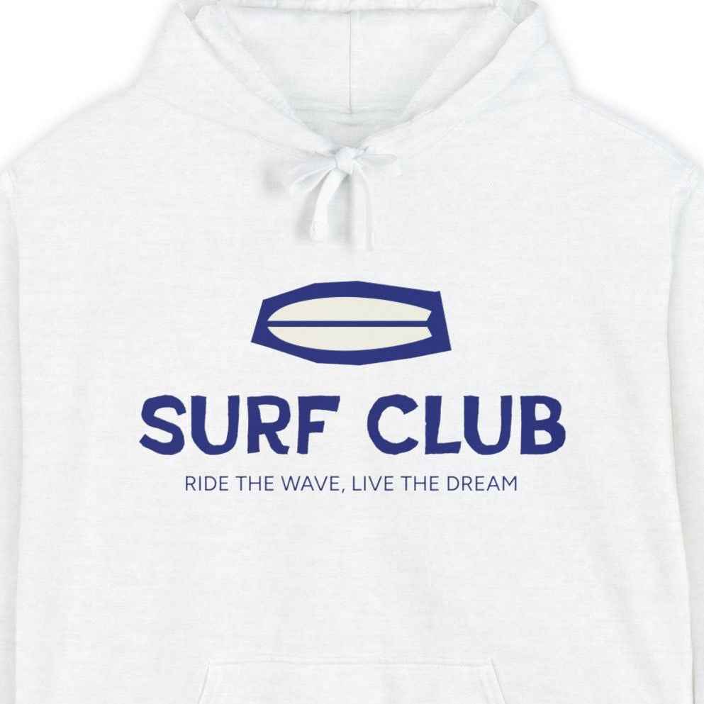 Surf Club, Garment-Dyed Unisex Hoodie