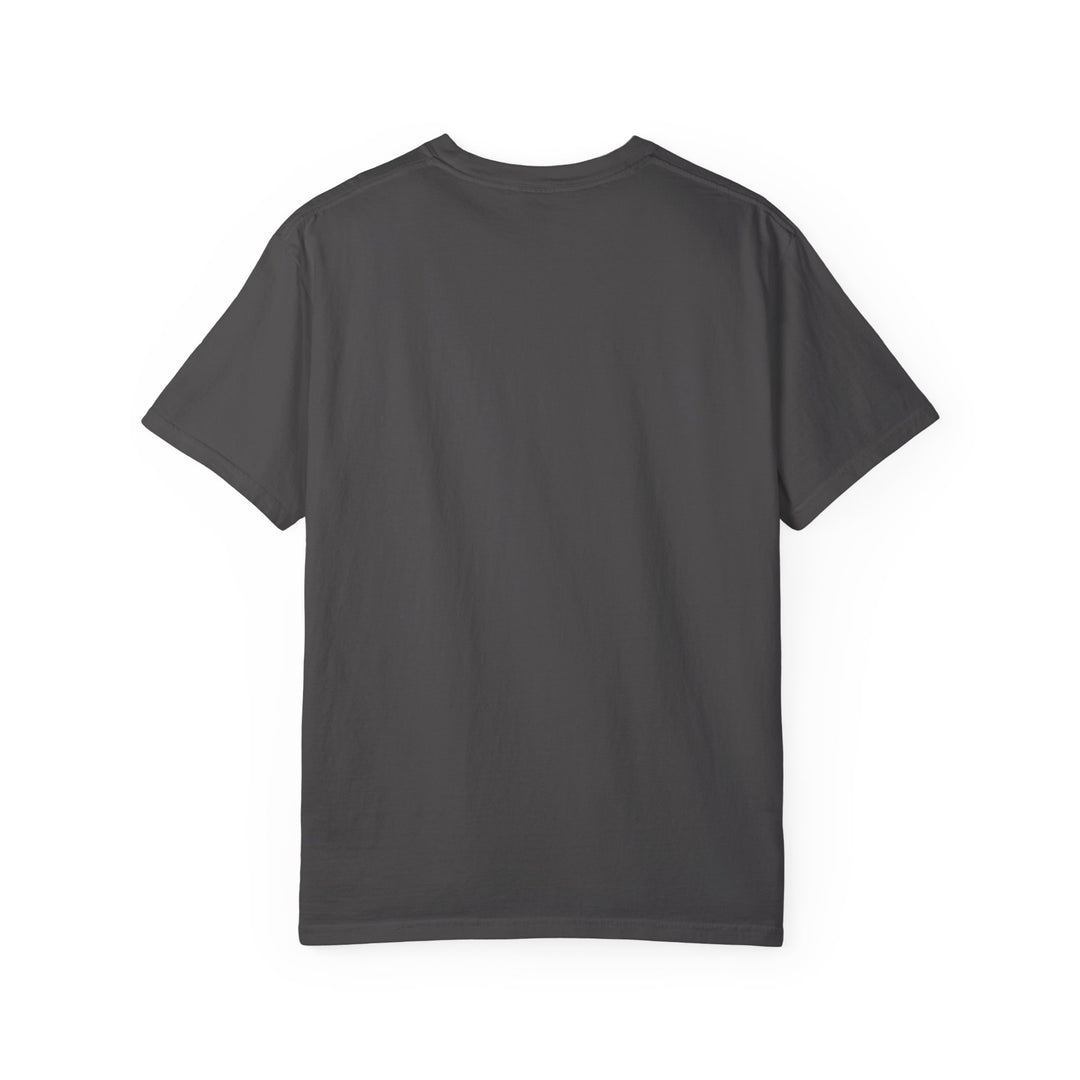 Coastal Brewing Bottle Tee | Garment-Dyed Outer Banks Sailboat Graphic