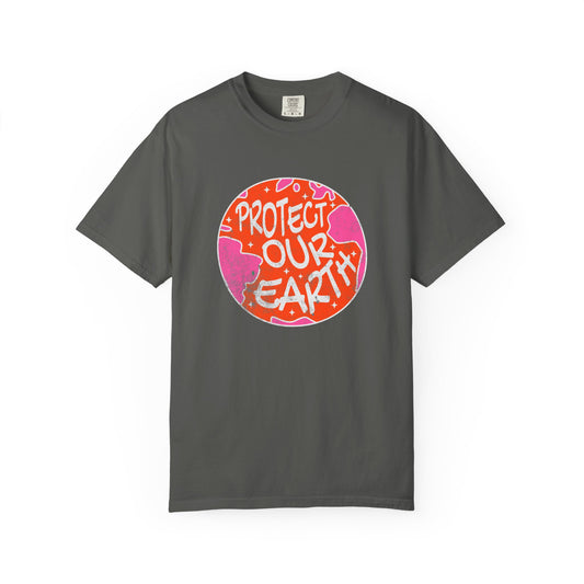 Protect Our Earth - Aftermath - T-Shirt, 100% Ring-Spun Garment-Dyed Cotton