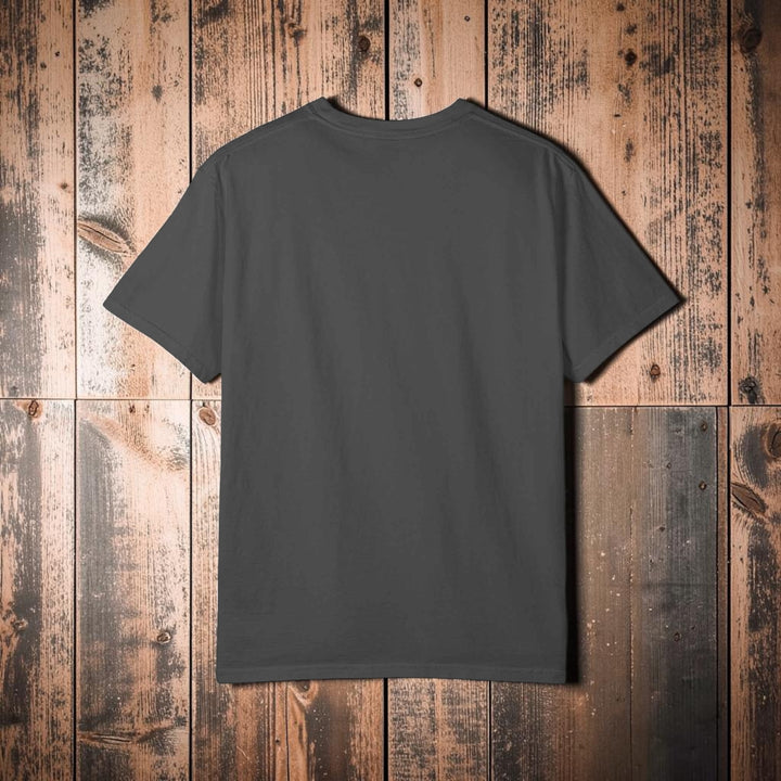 Fishing T-Shirt – Vintage Tackle Box Sunset Graphic Tee