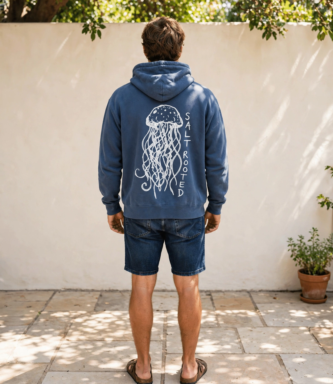 Salt Rooted Jellyfish Hoodie — men&