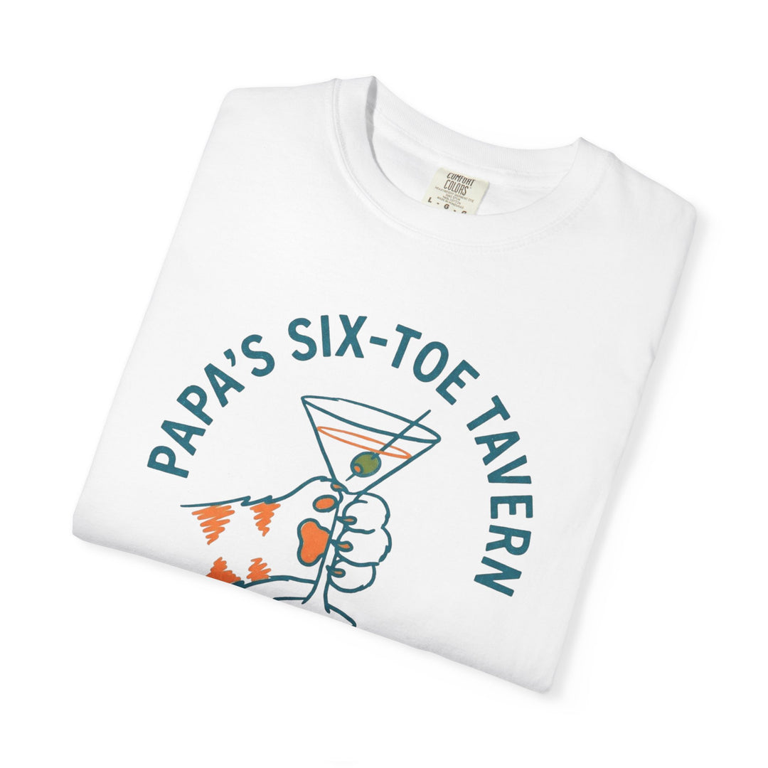 White t-shirt with &