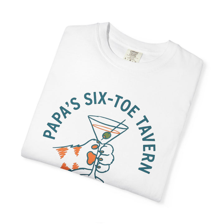 White t-shirt with &