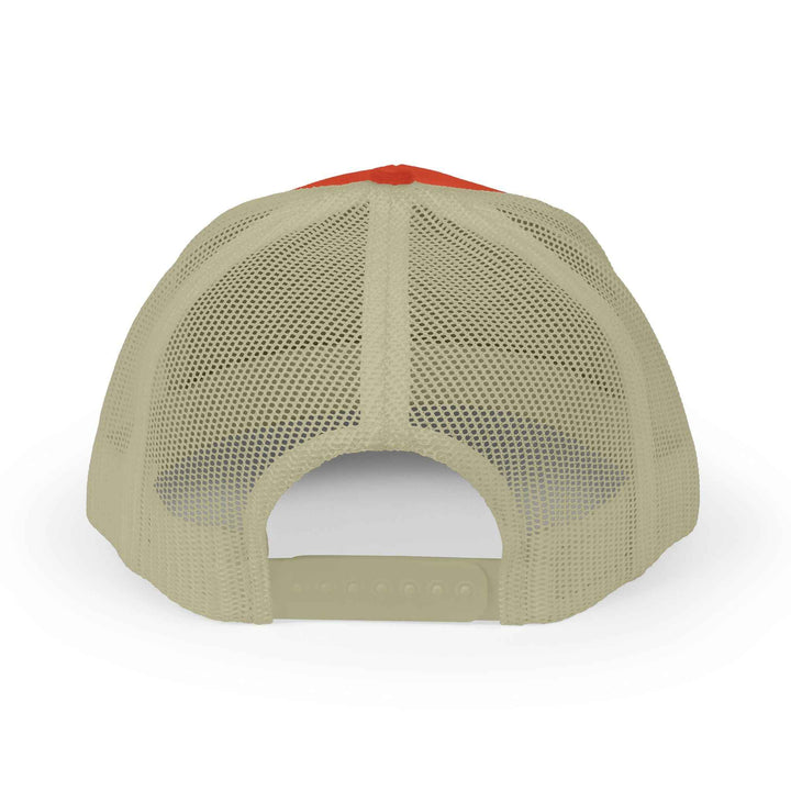 Salty Wave Snapback Trucker Cap — Beachy Retro Embroidered Beach Hat