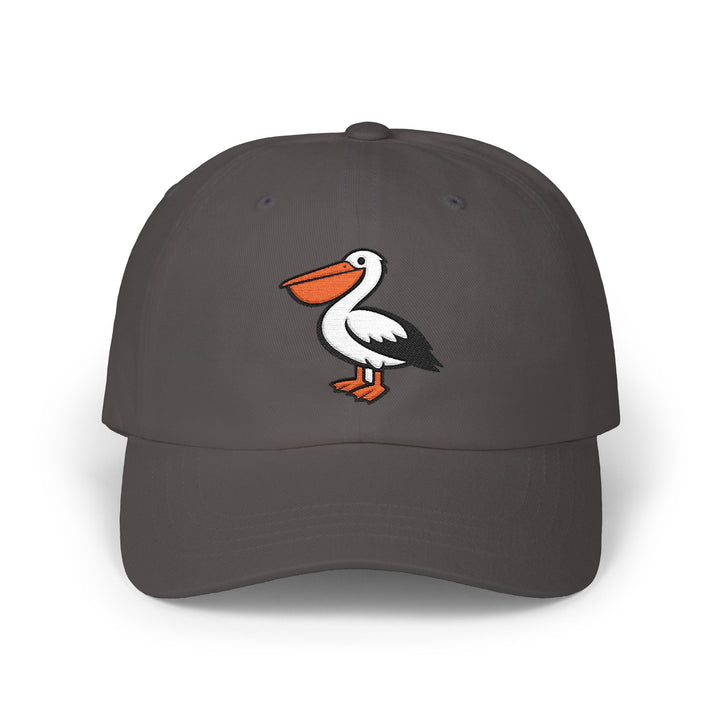 Pelican Beach Dad Cap | Embroidered Coastal Bird Hat