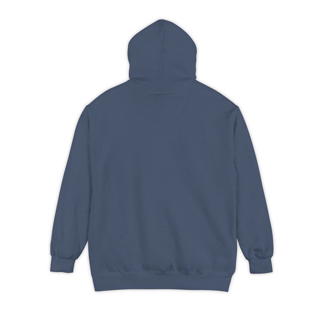 Distillery Logo Garment-Dyed Hoodie — Dockside Distillery Vintage Pullover
