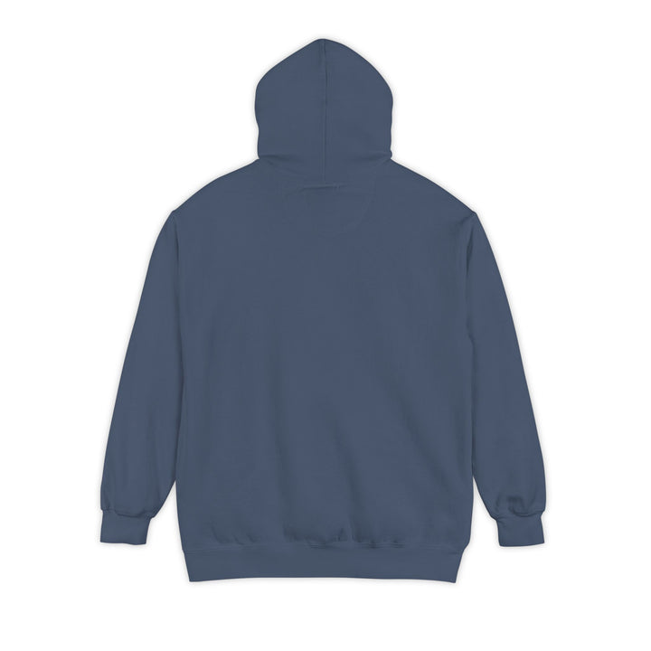 Distillery Logo Garment-Dyed Hoodie — Dockside Distillery Vintage Pullover