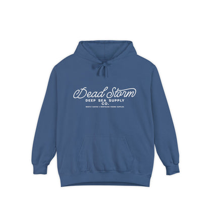 Vintage Deep Sea Supply Design, Garment-Dyed, Cozy Casual Wear, Perfect for Fall Outings, Gift for Ocean Lovers
