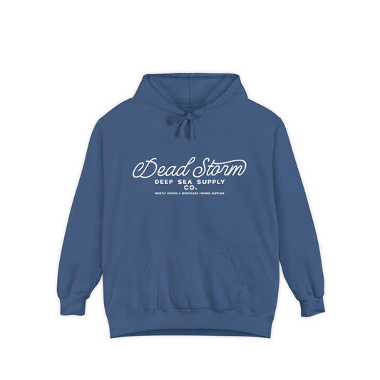 Vintage Deep Sea Supply Design, Garment-Dyed, Cozy Casual Wear, Perfect for Fall Outings, Gift for Ocean Lovers