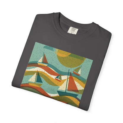 Ocean Rovers Boat Tours Tee - Vintage Sailboat Summer Graphic T-Shirt